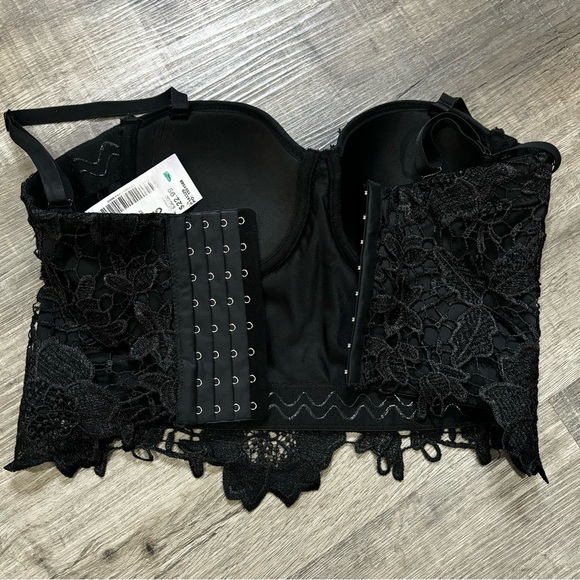 Bustier-Papaya Eyelet Bustier, NWT - Picture 7 of 13